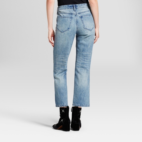 NWOT Who What Wear Straight Leg Pearl Jeans - Picture 4 of 8